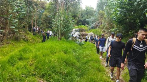 Caminata ecológica a la cascada “el infiernito”4